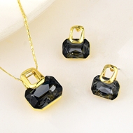 Picture of Classic Glass 2 Piece Jewelry Set at Super Low Price