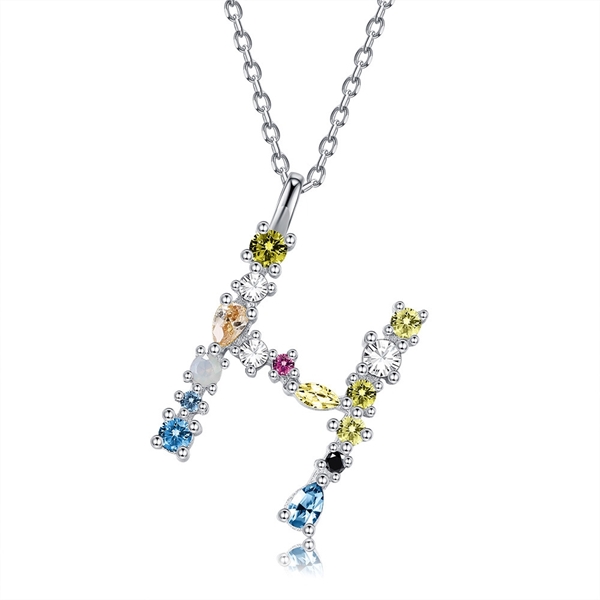 Picture of Need-Now Colorful 925 Sterling Silver Pendant Necklace from Editor Picks