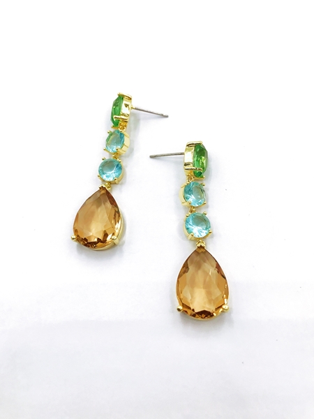 Picture of Purchase Gold Plated Copper or Brass Drop & Dangle Earrings from Editor Picks